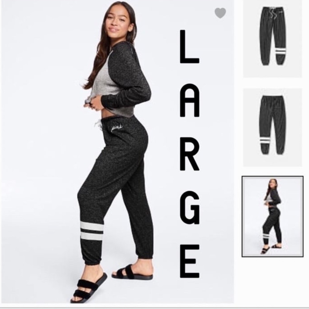 NWT VS PINK LARGE COZY SET